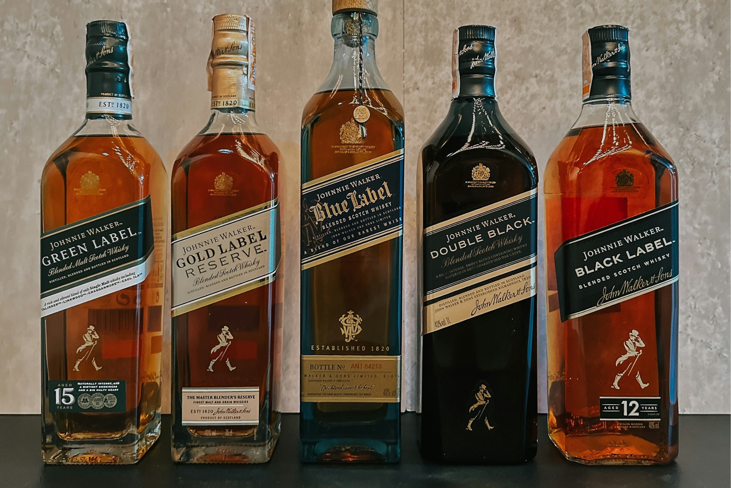 Johnnie Walker Whisky Selection